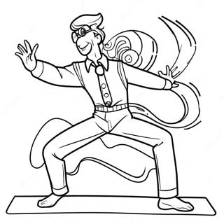 M3gan Dansen Kleurplaat 121479-56162