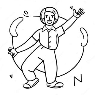 M3gan Dansen Kleurplaat 121479-56163