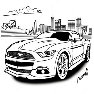 Ford Mustang Gt Kleurplaat 121608 56266