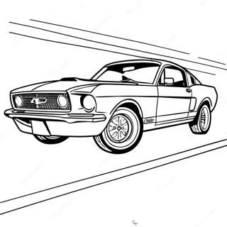 Ford Mustang Gt Kleurplaat 121608 56267