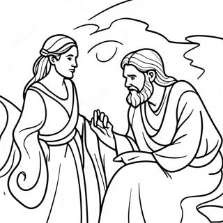 Elia En De Weduwe Kleurplaat 121965 56546