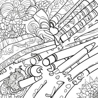Markers Kleurplaten