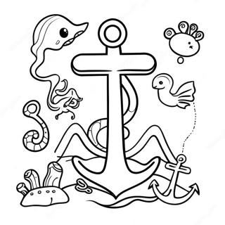 Anker Kleurplaten