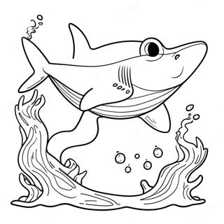 Haai Week Kleurplaat 122475-56991