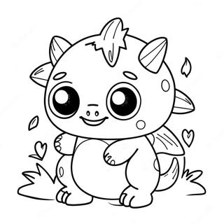 Schattig Super Monster Kleurplaat 122504-57023