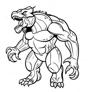 Super Monster Kleurplaten
