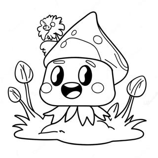 Piranha Plant Kleurplaten