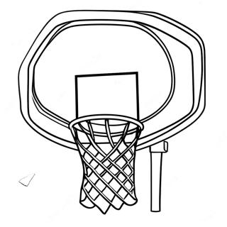 Basketbalring Kleurplaten