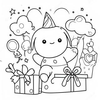 Spannende Gelukkige 2e Verjaardag Cadeaus Kleurplaat 122867-57306