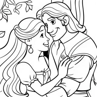 Rapunzel En Flynn Kleurplaat 122992-57391