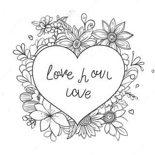 Charmante Liefde Citaten Kleurplaat 123897 58108