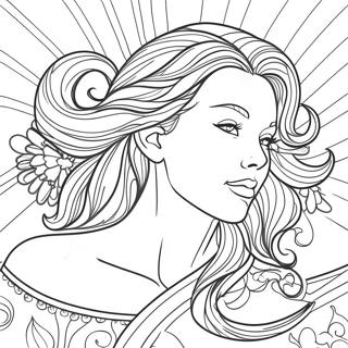 Dynamische Super Zilver Kleurplaat 124074-58247