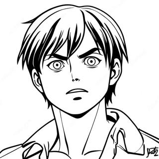 Eren Yeager Kleurplaten