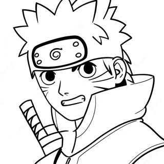 Naruto Shippuden Kleurplaat 124354-58544