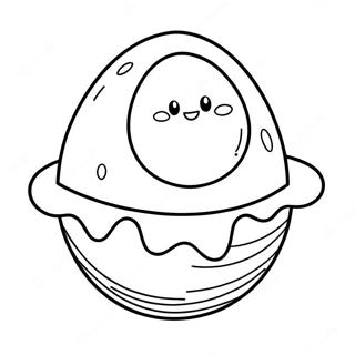 Spiegelei Kleurplaat 124382-58572