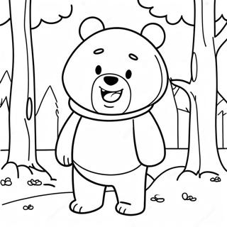 We Bare Bears Kleurplaat 124638-58762