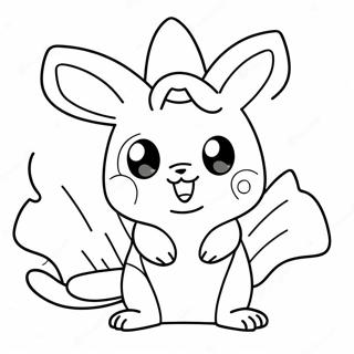 Speelse Pokemon Personages Kleurplaat 124821 58916