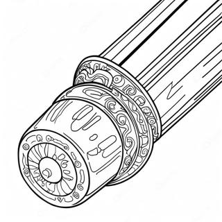 Lichtzwaard Kleurplaten