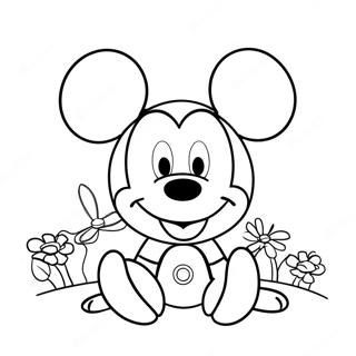 Toodles Mickey Mouse Clubhuis Kleurplaat 125179-59184