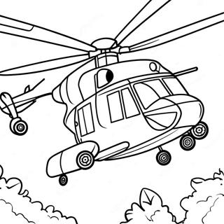 Mariniers Helikopter Kleurplaat 125209-59219