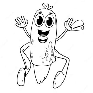 Schattige Forky Met Een Grote Glimlach Kleurplaat 125257 59247