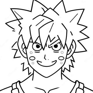 Bakugo Kleurplaat 125333-59302