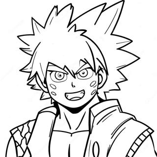 Bakugo Kleurplaat 125333-59304