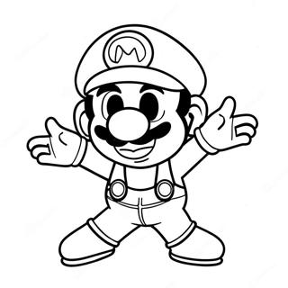 Mario Ster Kleurplaten