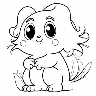 Schattig Zero Personage Kleurplaat 125617-59525