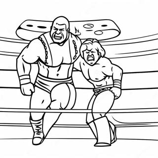 Wwe Kampioenschap Wedstrijd Kleurplaat 126005-59831