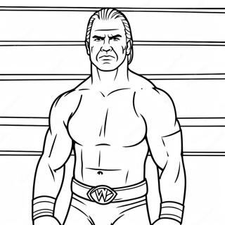 Wwe Legenden Kleurplaat 126007-59838