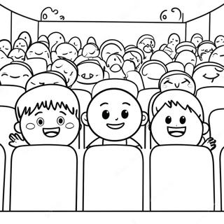 Bioscoop Kleurplaten