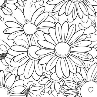 Levendige Madeliefjes In Bloei Kleurplaat 126548-60250