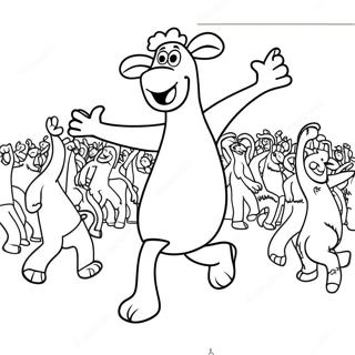 Shaun Het Schaap Kleurplaten