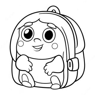 Doras Magische Rugzak Kleurplaat 127246-60800