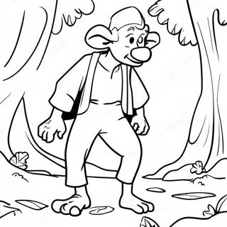 Bfg In Een Magisch Bos Kleurplaat 128149 61627