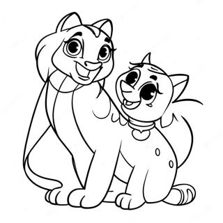 Avontuurlijke Jasmine En Rajah Kleurplaat 128741 62082