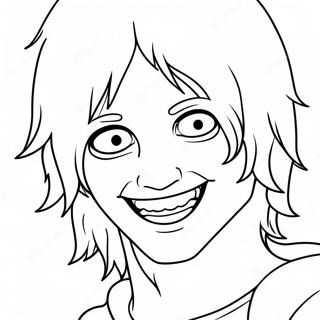 Jeff The Killer Griezelige Portret Kleurplaat 128996-62280