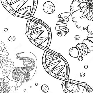 Dna Kleurplaten