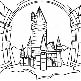 Ravenclaw Toren Kleurplaat 130073-63122