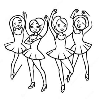 Spannende Dans Moeders Optreden Kleurplaat 130096-63135