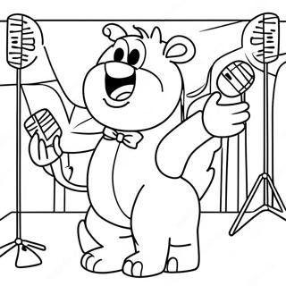 Sebastian Zingt Kleurplaat 130611 63539