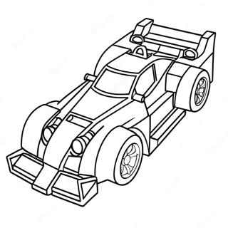 Snelle Lego Raceauto Kleurplaat 131127-63929