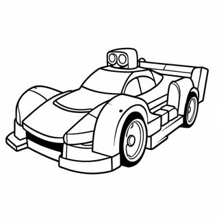 Snelle Lego Raceauto Kleurplaat 131127-63931