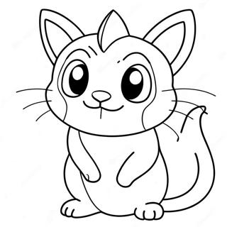 Pokemon Meowth Kleurplaten