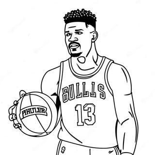 Jimmy Butler Kleurplaten