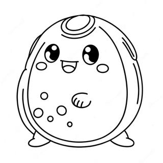 Tamagotchi Kleurplaten