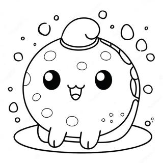 Kleurige Tamagotchi Huisdieren Kleurplaat 131642-64334