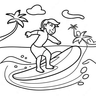 Aloha Surfavontuur Kleurplaat 132031 64642