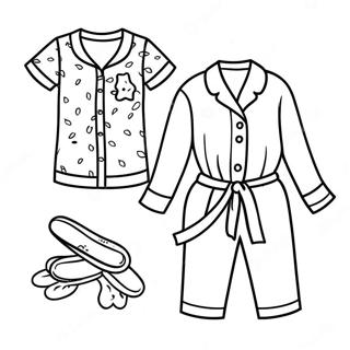 Pyjama Kleurplaat 132333-64868